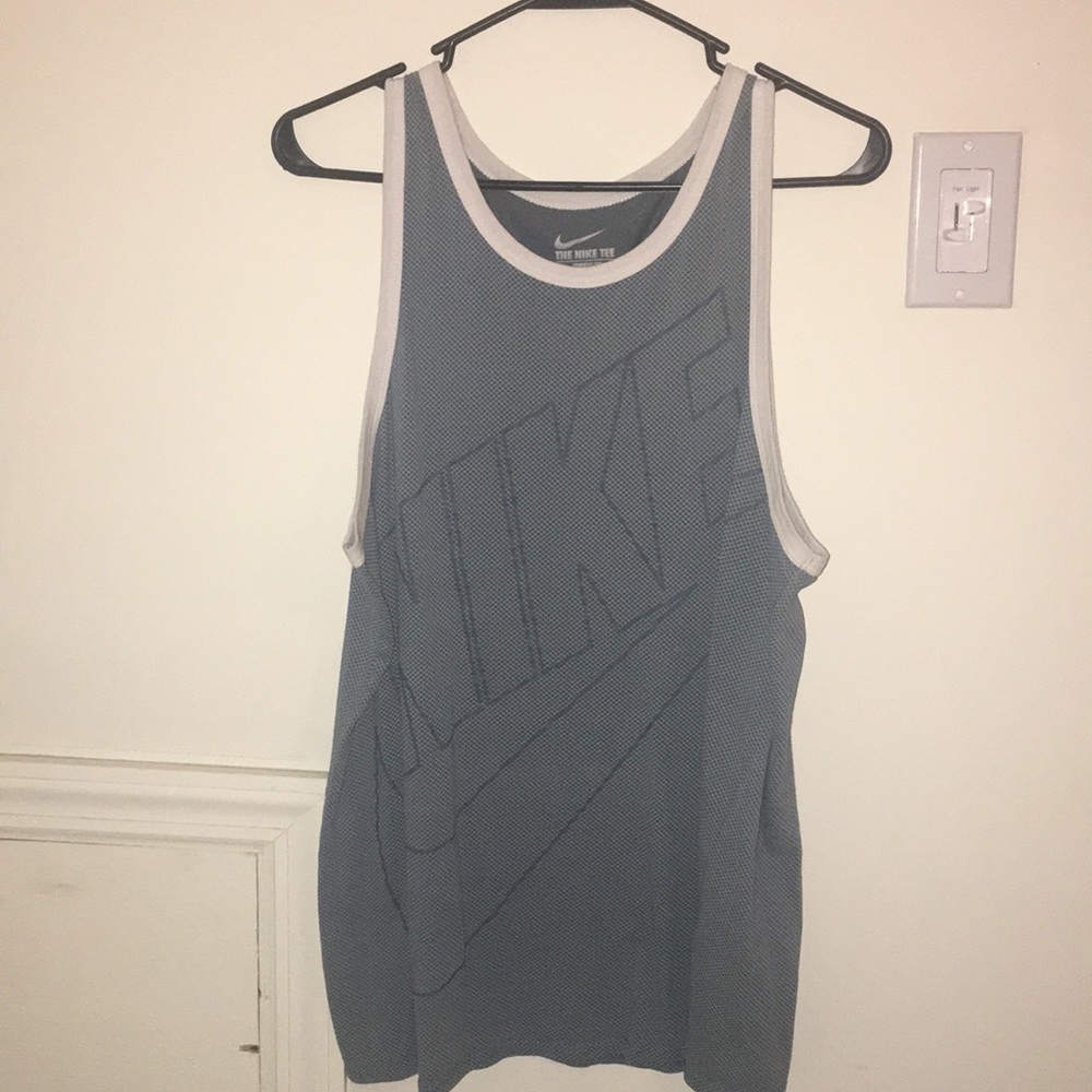 Men’s Grey Nike Tank Size L
